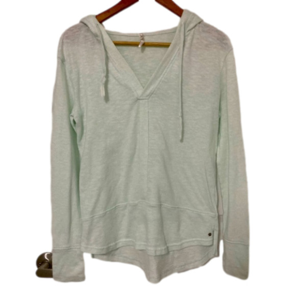 RIPZONE WOMEN'S HAIDA HOODED LONG SLEEVE SOOTHING SEA - Size Small - Picture 8 of 10